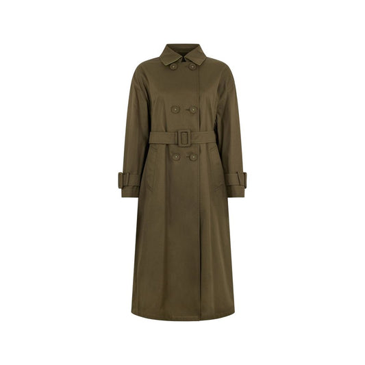 Bicolor Cotton Coat