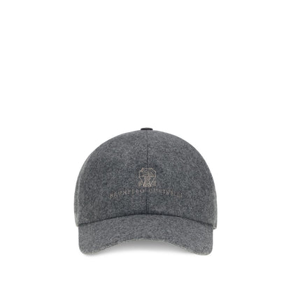 Gray Wool Oves Aries Cap (Baseball Hat)