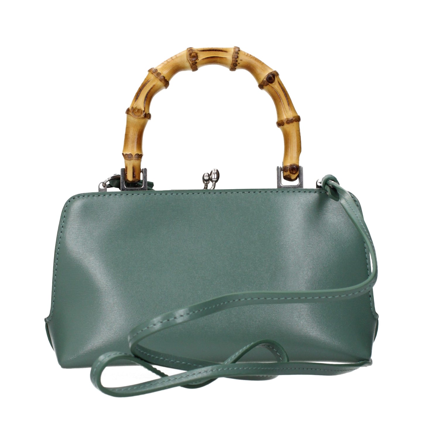 Green Leather Handbag