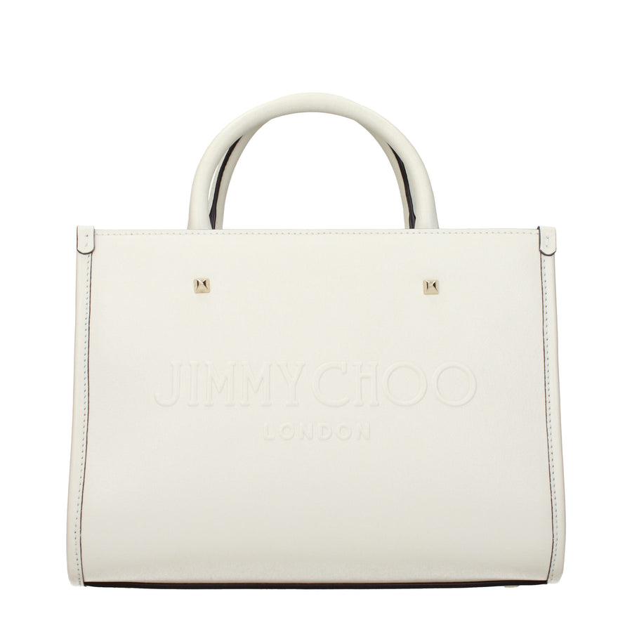 White Leather Handbag