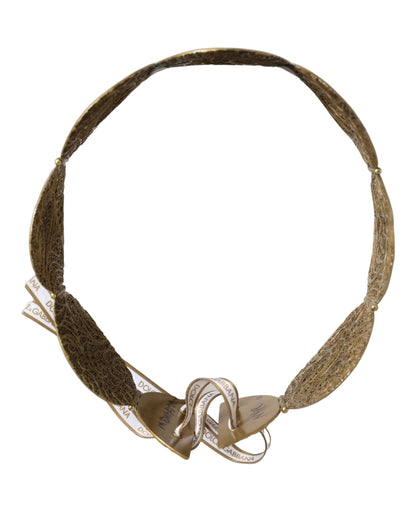 Gold Tone Brass Coin Metal Waist Cintura Belt