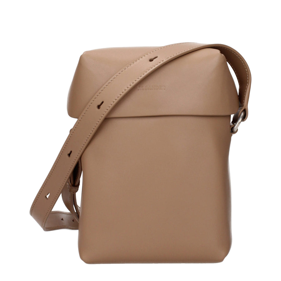 Brown Leather Crossbody Bag