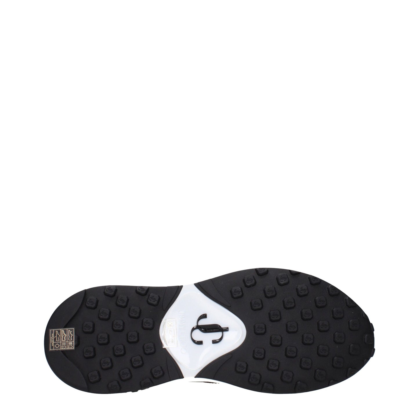 Black Fabric Athletic Sneakers