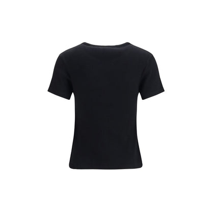 Black Cotton T-Shirt