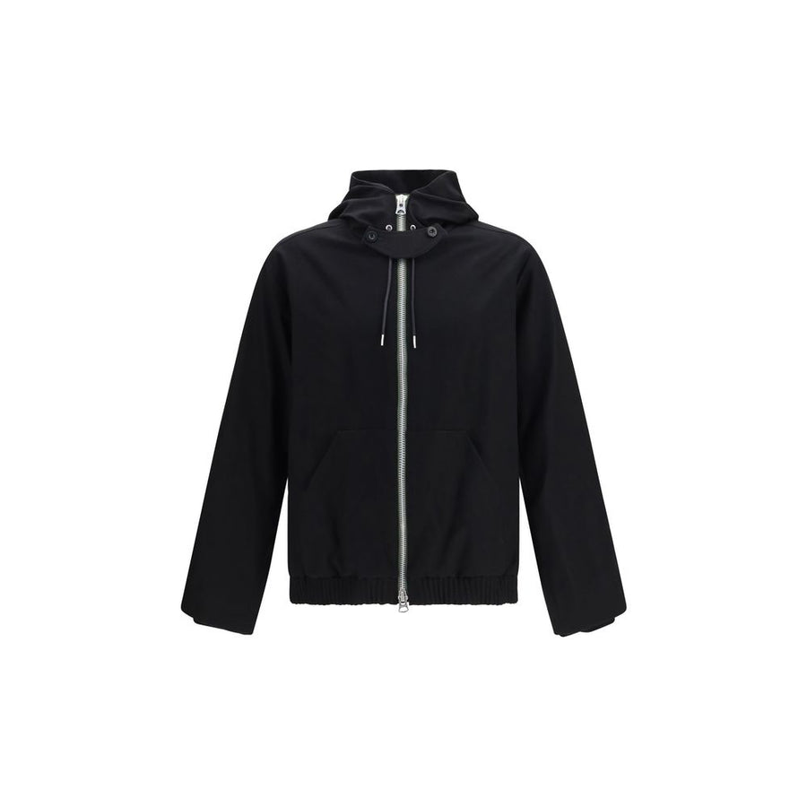 Black Wool Oves Aries Full-Length Jacket