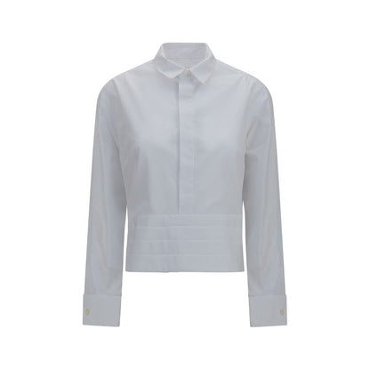 White Cotton Dress Shirt