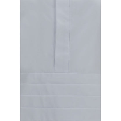 White Cotton Dress Shirt
