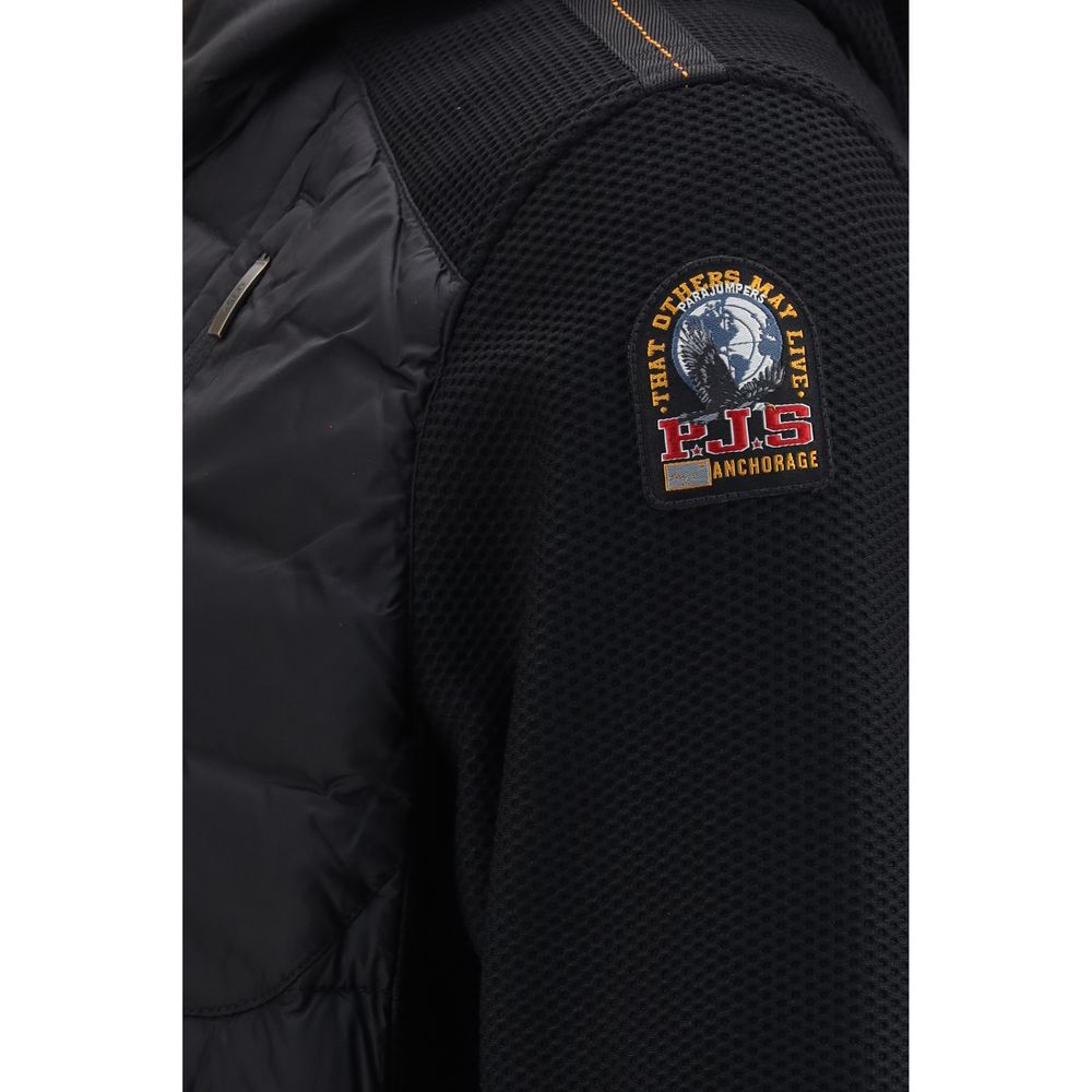 Black Goose Down Shell Jacket