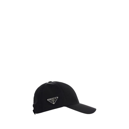 Black Recycled Polyamide Cap (Baseball Hat)