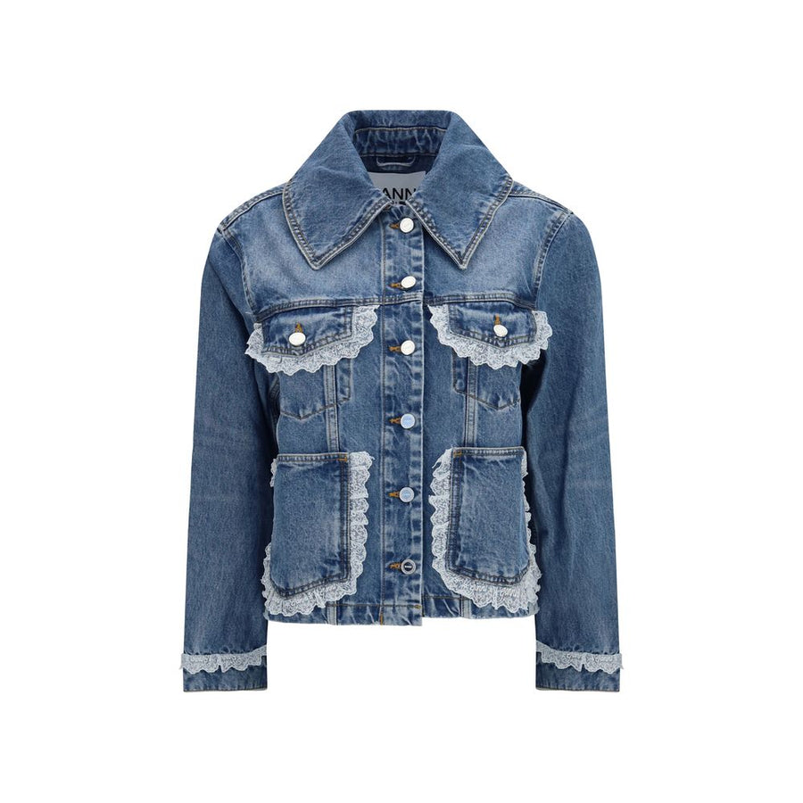 Blue Cotton Denim Jacket