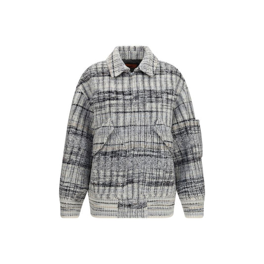 Multicolor Wool Oves Aries Bomber
