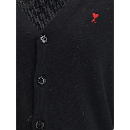 Black Wool Oves Aries Cardigan