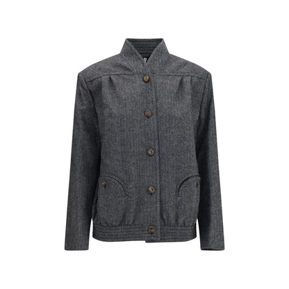 Gray Wool Oves Aries Shell Jacket