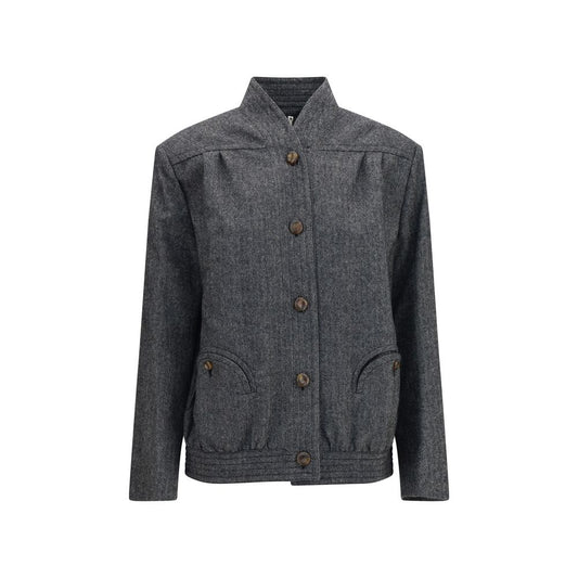 Gray Wool Oves Aries Shell Jacket