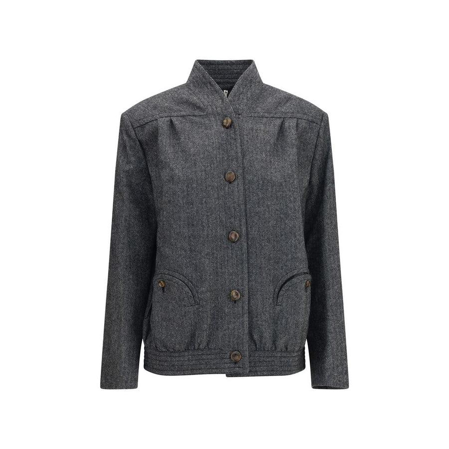 Gray Wool Oves Aries Shell Jacket