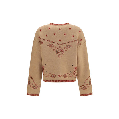 Brown Wool Oves Aries Full-Length Jacket