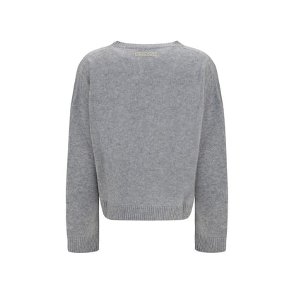 Gray Cashmere Sweatshirt