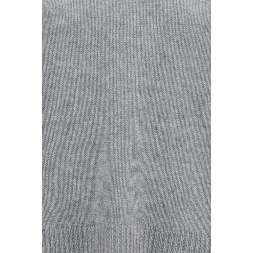 Gray Cashmere Sweatshirt
