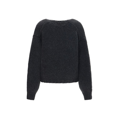 Gray Cashmere Cardigan