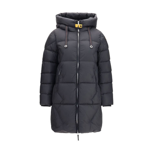 Black Goose Down Full-Length Jacket
