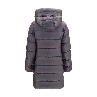 Gray Goose Down Full-Length Jacket
