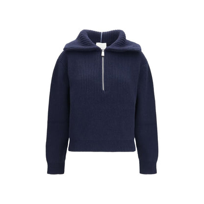 Blue Cashmere Polo Shirt