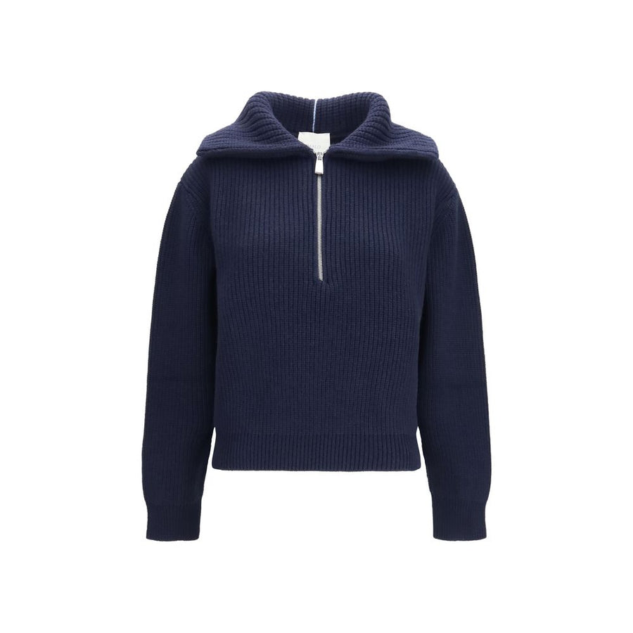 Blue Cashmere Polo Shirt