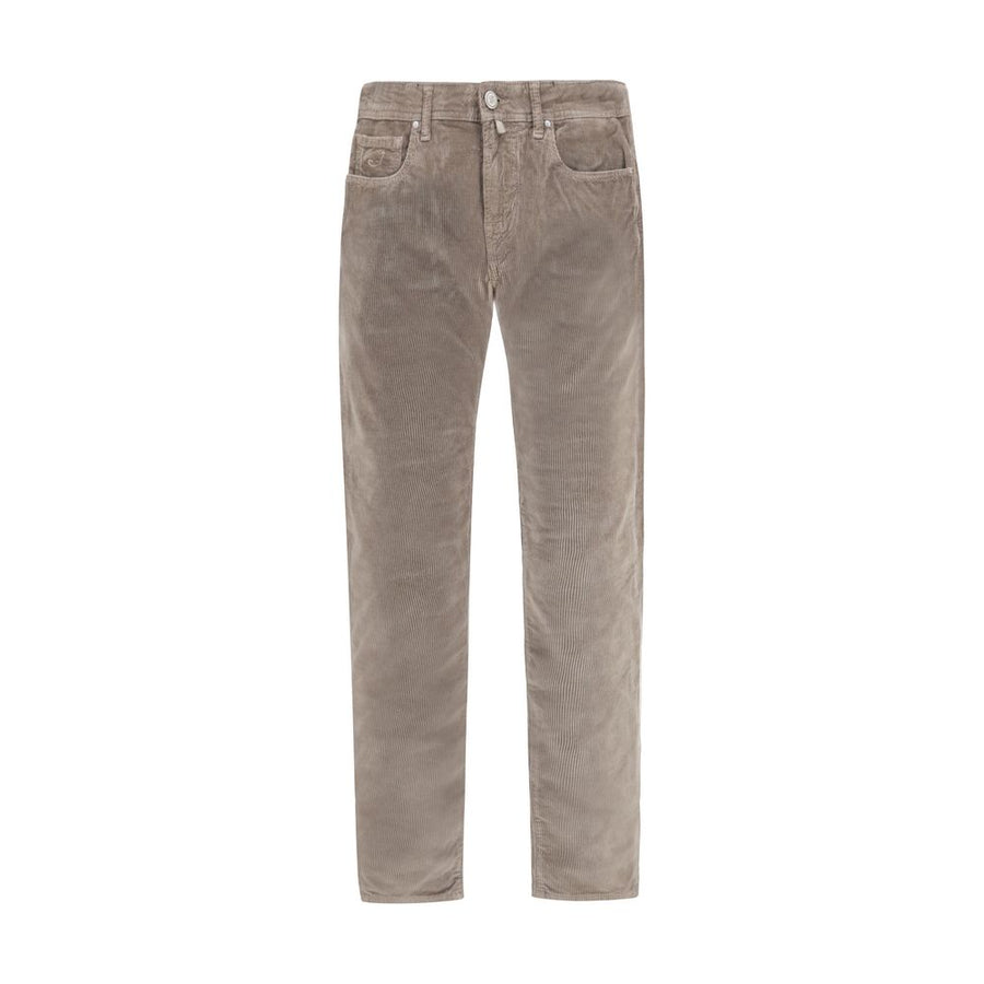 Brown Cotton Pants