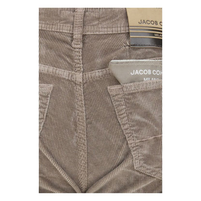 Brown Cotton Pants