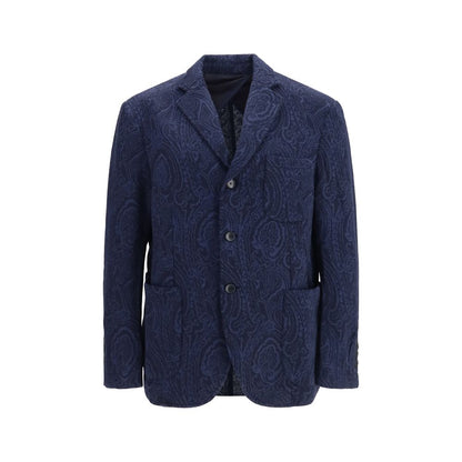 Blue Wool Oves Aries Jacket