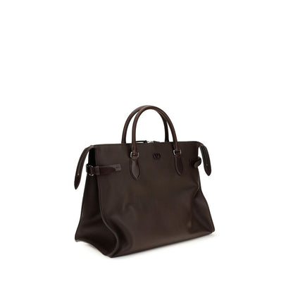 Brown Calf Leather Bos Taurus Handbag