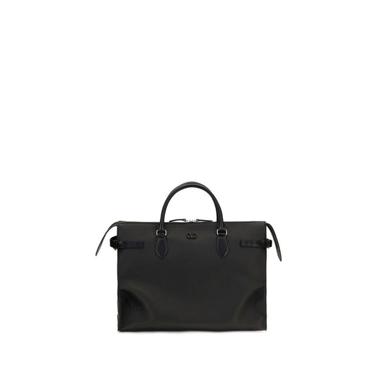 Black Calf Leather Bos Taurus Shoulder Bag