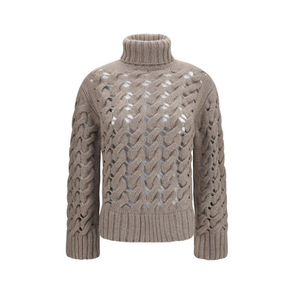 Beige Wool Oves Aries Turtleneck