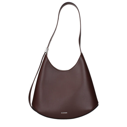 Red Leather Shoulder Bag