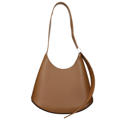Brown Leather Shoulder Bag