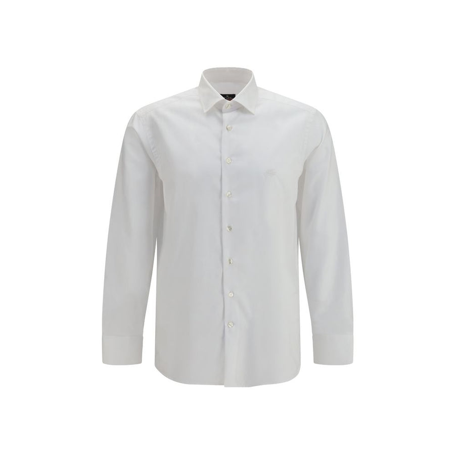 White Cotton Dress Shirt
