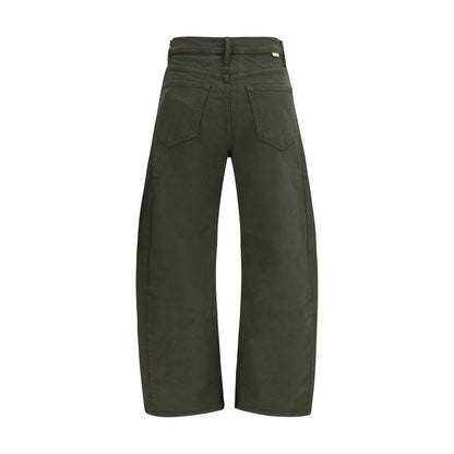 Bicolor Cotton Relaxed Fit Jeans