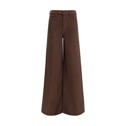 Brown Cotton Jeans Denim