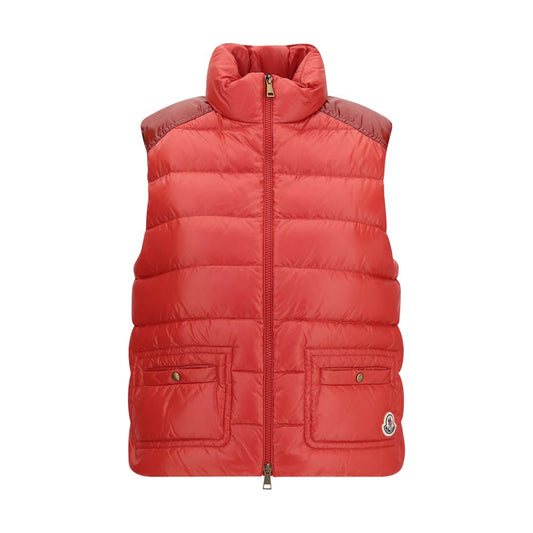 Multicolor Polyamide Sleeveless Jacket