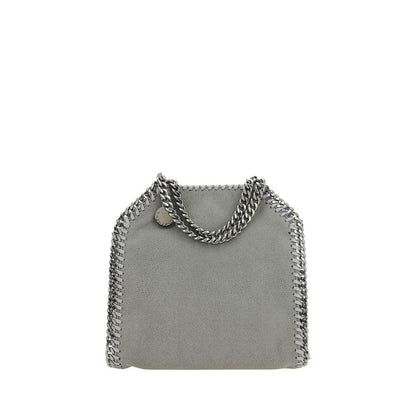 Gray Polyester Handbag