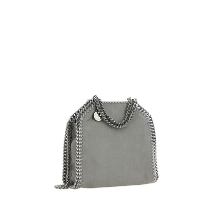 Gray Polyester Handbag