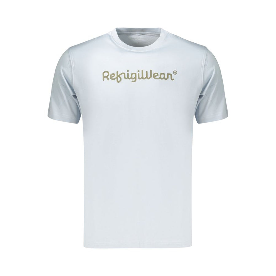 Azure Cotton Mens Tshirt