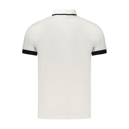 White Cotton Men's Polo