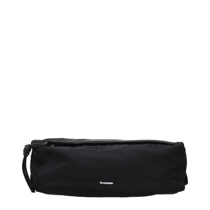 Black Fabric Backpack