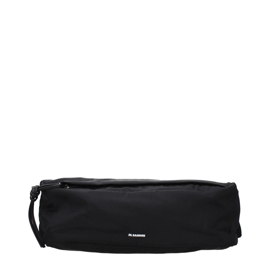 Black Fabric Backpack