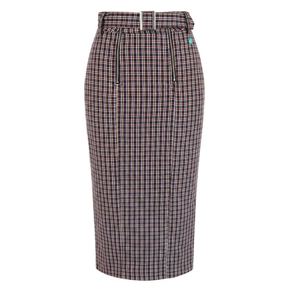 Black Cotton Women Skirt