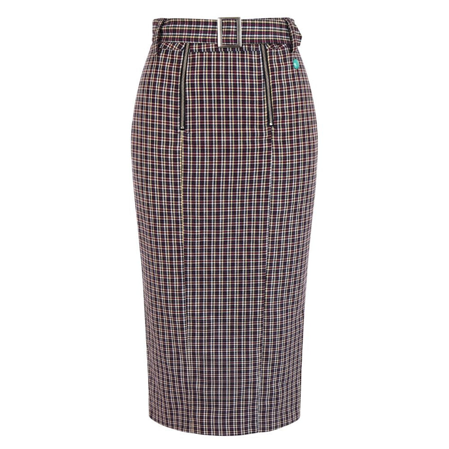 Black Cotton Women Skirt