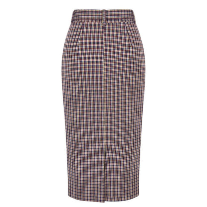 Black Cotton Women Skirt