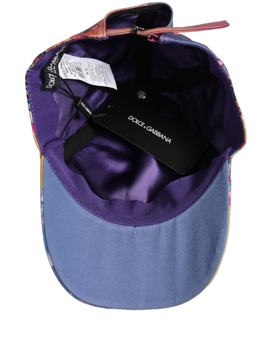 Multicolor Tropical Themed Baseball Capello Hat