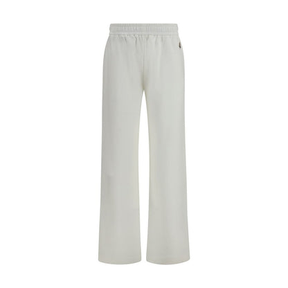 White Cotton Casual Pants